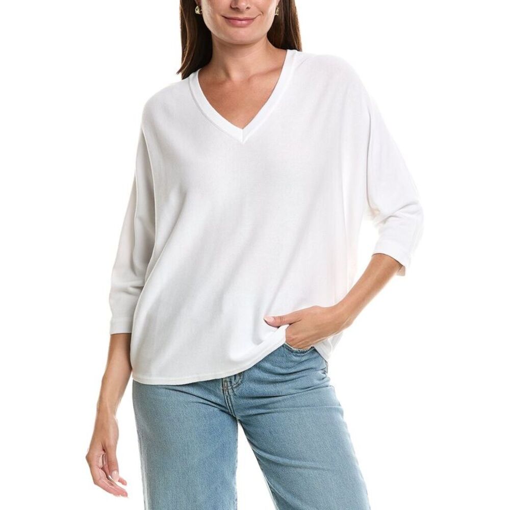Xcvi Womens Zia Top, White